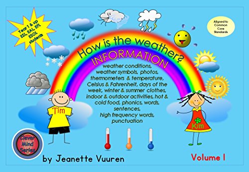 How Is The Weather Information Volume 1 Celsius Fahrenheit Weather Conditions Symbols Forecast Clothes Food Activities Vuuren Jeanette Amazon Com