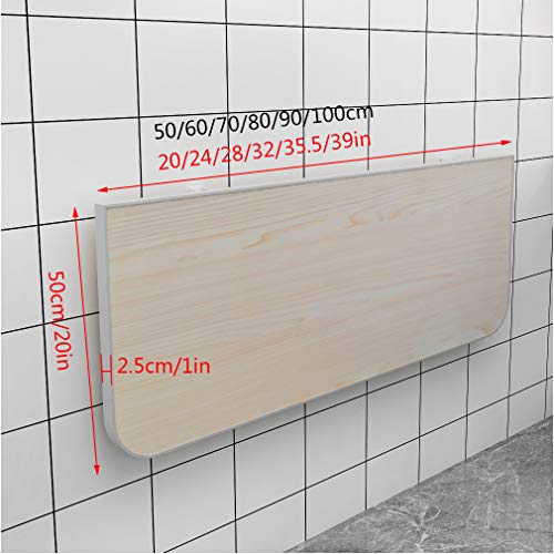 Table pliante murale gain de place pour petite chambre à coucher - 4