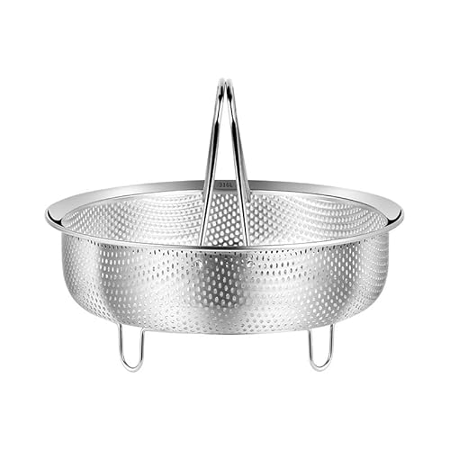 蒸し器 スープ鍋用 14~24cm 蒸しプレート 脚付き ハンドル付き 炊飯器対応 ステンレス 蒸し料理 鍋にのせて簡単蒸しプレート 蒸しかご 野菜蒸しざる 油切り皿 調理器具 水切りざる かご 網 揚げ物かご 多機能 蒸し皿 蒸し台 セット キッチン用品