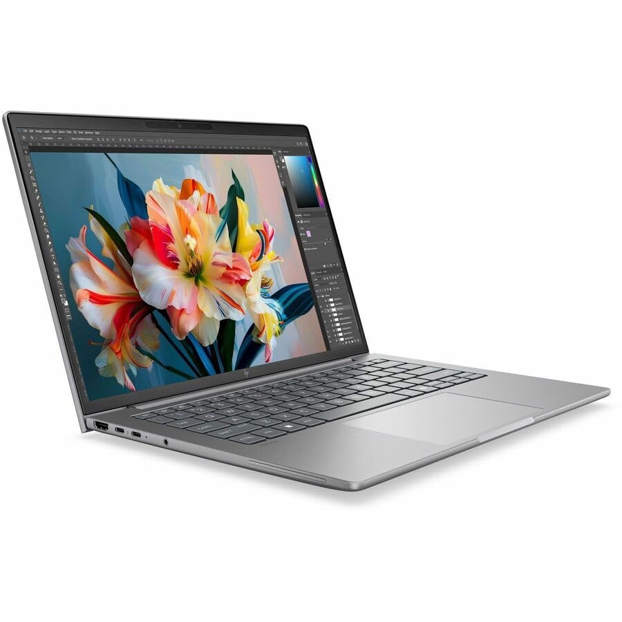 Image of HP ZBook 8 G2i 14 inch Copilot+ PC Mobile Workstation - WUXGA - Intel Core Ultra 7 Series 3 356H - 32 GB - 512 GB SSD - English Keyboard - Meteor Silver Aluminum - Intel Chip - 1920 x 1200 - Windows 11 Pr