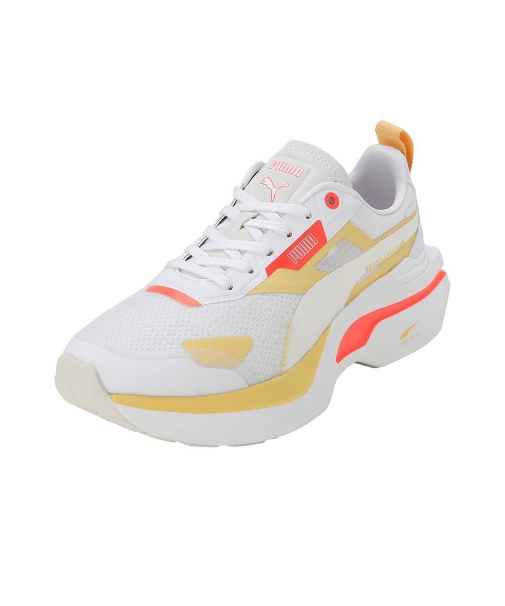 See full amazon price history chart for Puma Womens Kosmo Rider WNS White-Neon Sun Sneaker - 4 UK (38311310) Puma Womens Kosmo Rider WNS White-Neon Sun Sneaker - 4 UK (38311310) (B0CBCY57G2) Amazon Price History, Amazon Price Tracker