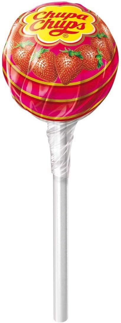Strawberry x 10 Chupa Chups Lollypops, Ideal Party Bag Filler, Pinata Prize, Easter Egg Hunt Prizes.