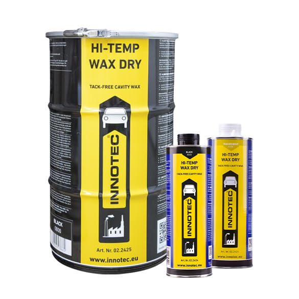 Innotec Hi-Temp Wax Dry - Cera Antiruggine Per Auto E Industria, Barattolo Da 1 Litro - Foto 8