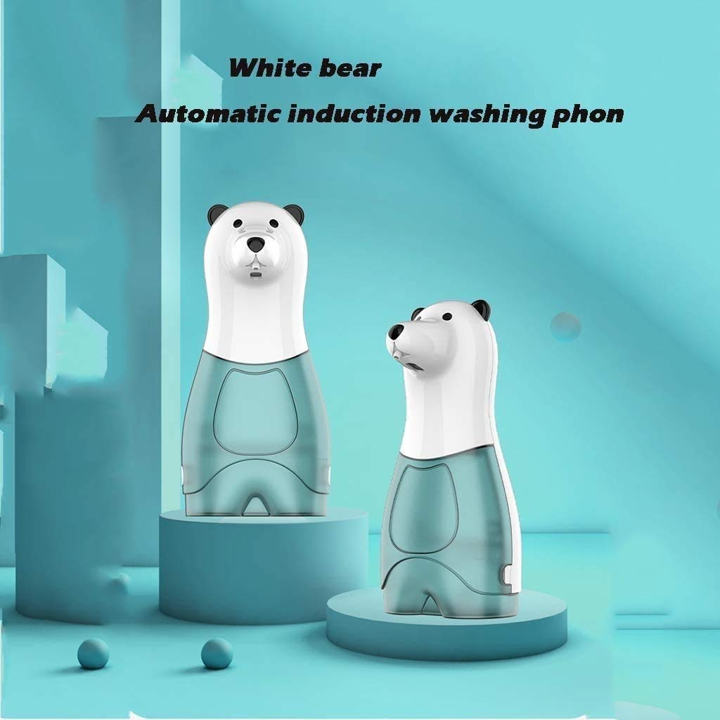 Distributore di sapone Distributore di sapone automatico touchless, dispenser di sapone a mani libere a vibrazione del sensore di movimento a infrarossi, distributore di sapone per la casa, scuol