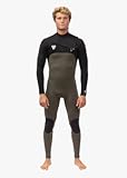 7 Seas Comp 3-2 Full Chest Zip Wetsuit Army MT