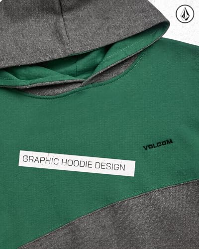 Image of Volcom Boys Hoodie - Long Sleeve Pullover Graphic Hoodie Sweatshirt - Warm Casual Hoodies for Boys (8-20)