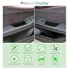 GAFAT Compatibile con Renault Austral/Espace VI 2023 2024 2025 Contenitore Braccioli, Austral E-Tech Hybrid Organizer della Porta, Accessori Austral [Porta di Casa & Posteriore 4 Pezzi] #4
