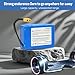 25.2V 4000mAh Hoverboard Battery 25.2V Hoverboard Battery Replacement Compatible for Jetson-Rave Hoverboard, 100.8Wh Hoverboard Replacement Battery, Size: 3.9 * 2.6 * 2.2inch, Fit 29.4V