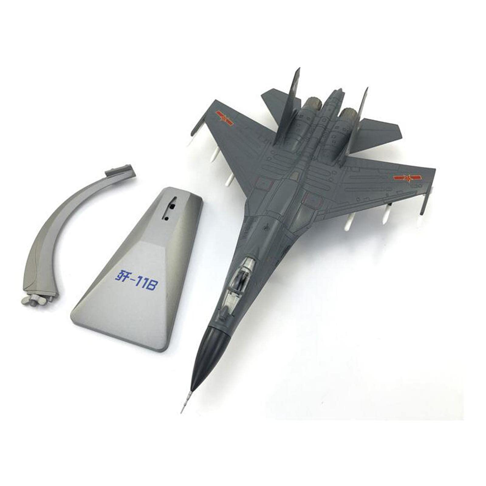 UJEAVETTE® Toy 1/72 Scale Plane Fighter Aviation Collectibles with Stand for J 11B
