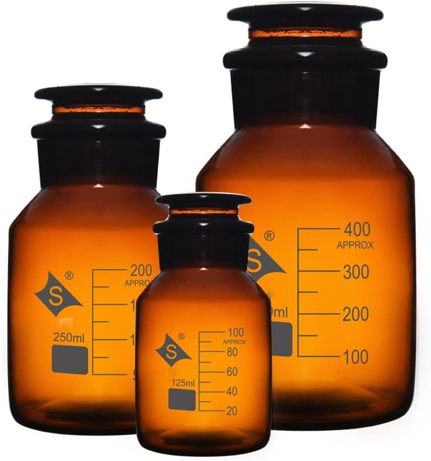 GENIGW Scaled Glass Brown Large Mouth Frosted Mouth Sealed