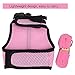 Zerodis Pet Neck Harness with Hoop and, Soft Mesh for Small Pets Rabbit, Guinea Pig, Dog Easy to Wear and Comfortable ()