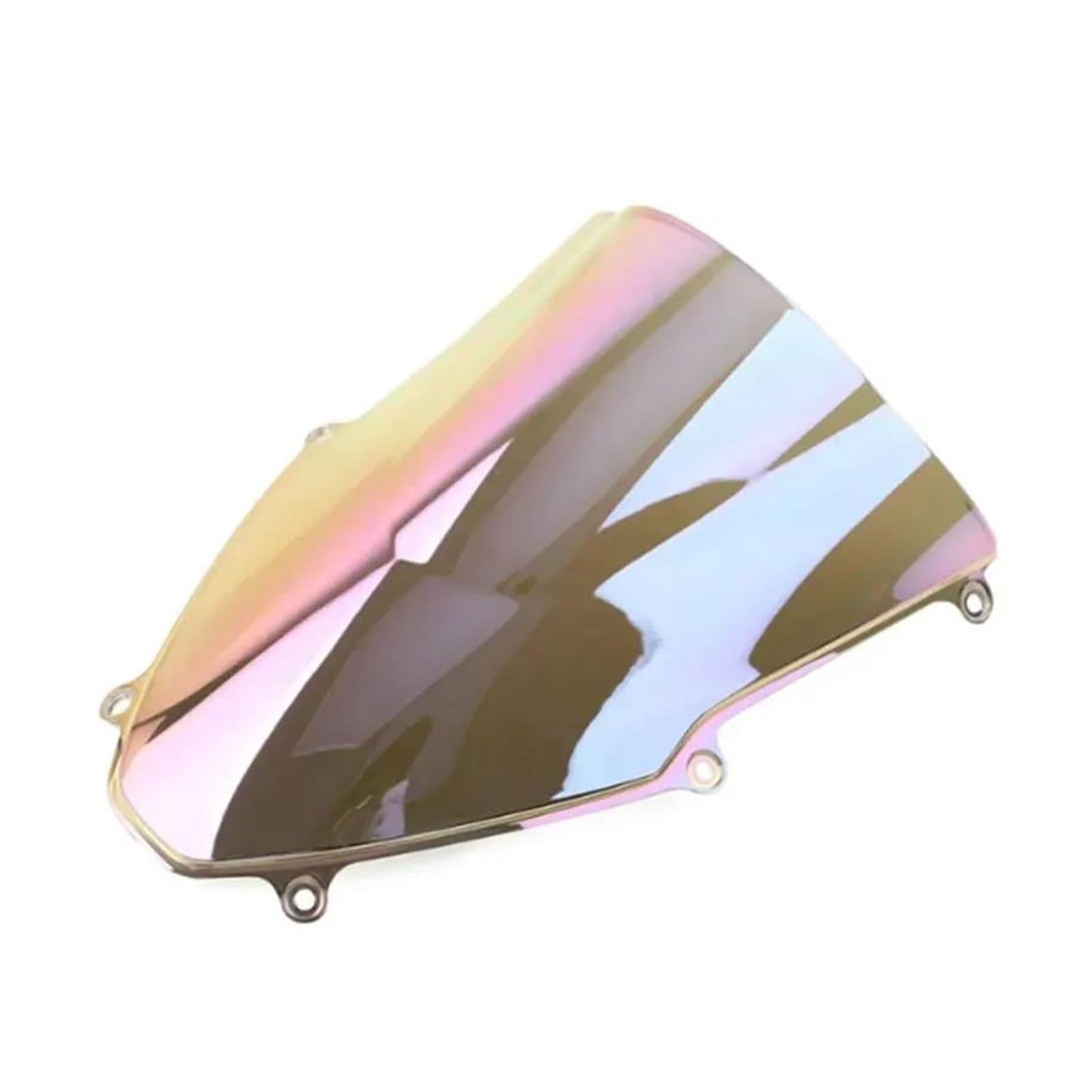 Dla CBR1000RR-R Fireblade SP 2020 2021 2022 2023 Szyba Przednia Motocykla Deflektory Wiatru Podwójna Szyba Bąbelkowa Deflektor Przedniej Szyby Motocykla(Clear iruidium)