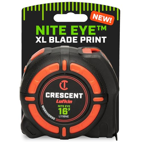Crescent Lufkin 16 Ft. WORKHORSE NITE Eye Tape Measure | L1116NE