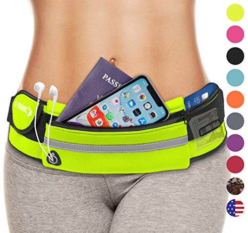 E Tronic Edge Waist Pack Best Running Belt Fanny Pouch Waistband Holder Case
