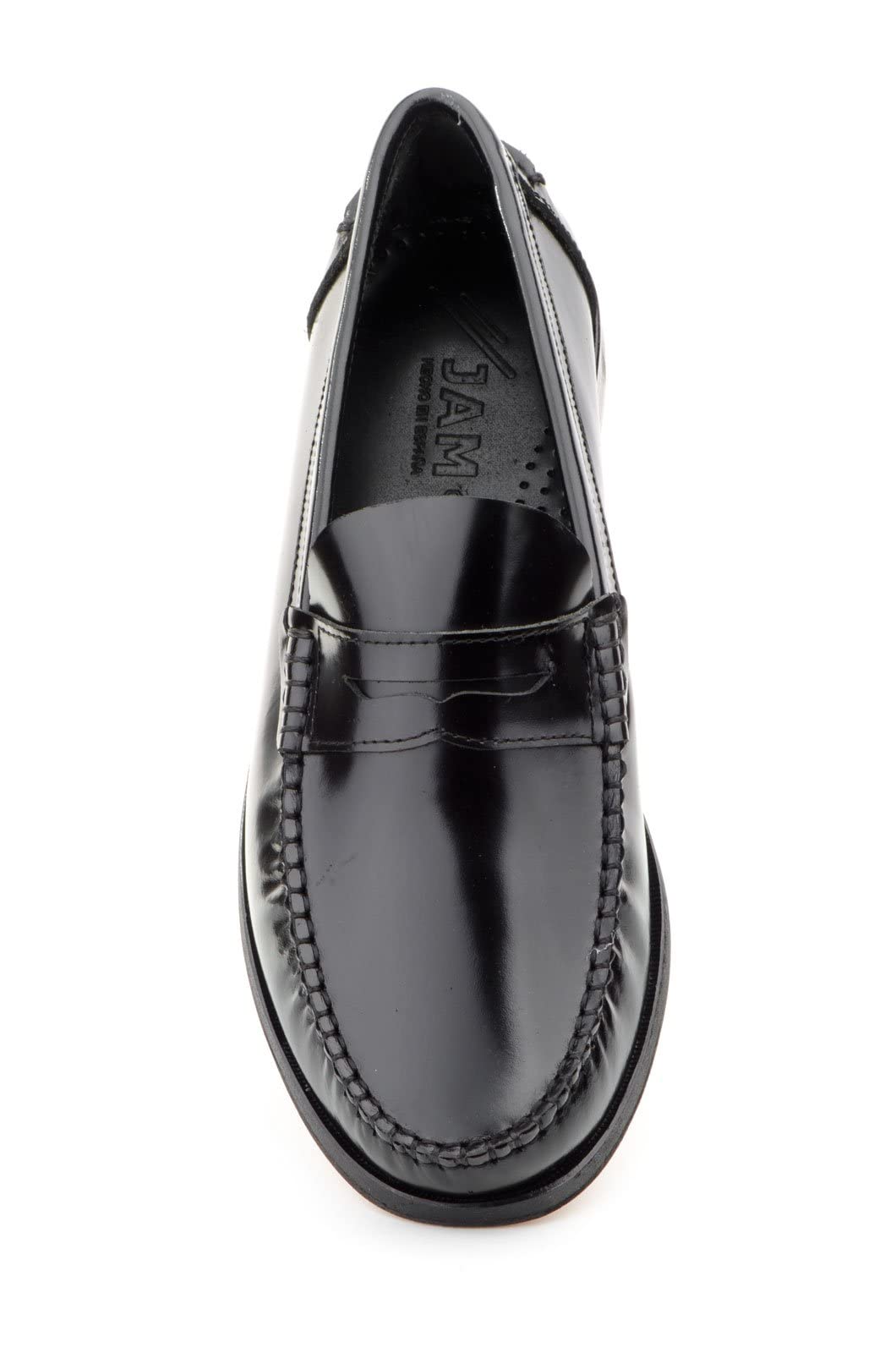 Mocasines Hombre de Vestir Estilo Castellano sin Cordones | Diseño elegante con antifaz, costura mocasín, puntera redondeada, suela plana y tacón bajo para looks formales y casuales