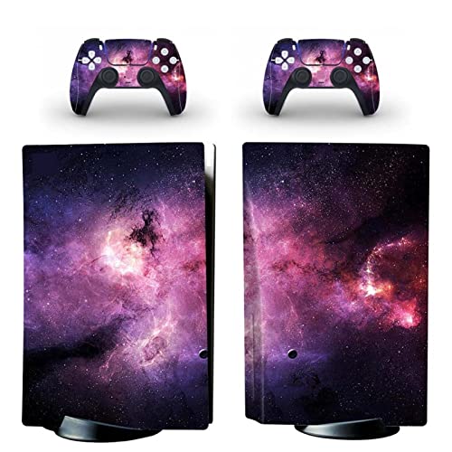 �ی� For PS5 Skin Disc Edition Anime Console and Controller Vinyl Cover Skins Wraps for PS5 Disc Version(0235) �C�A�Ȃ��A�c�����Ȃ�(7)