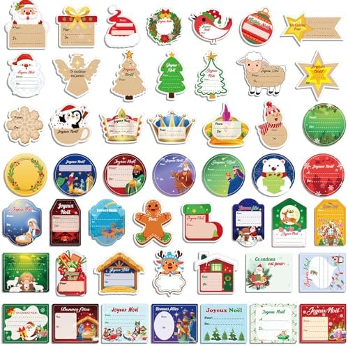 Etiquettes Autocollantes Ovales JOYEUX ANNIVERSAIRE Dorées / 15