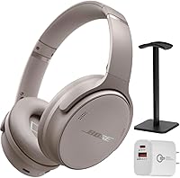 Vista 12 de Bose QuietComfort - Auriculares Bluetooth inalámbricos con cancelación activa de ruido sobre la oreja y micrófono, + cargador de pared verde Extreme