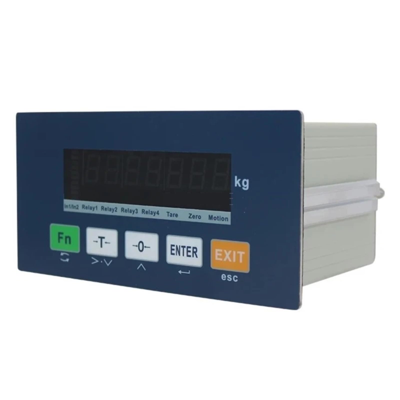Weighing Transducer Indicator, LED Display RS485 for Scales Load Cells, 2/4 Relay Outputs Optional (Size : 4 Relay outputs)