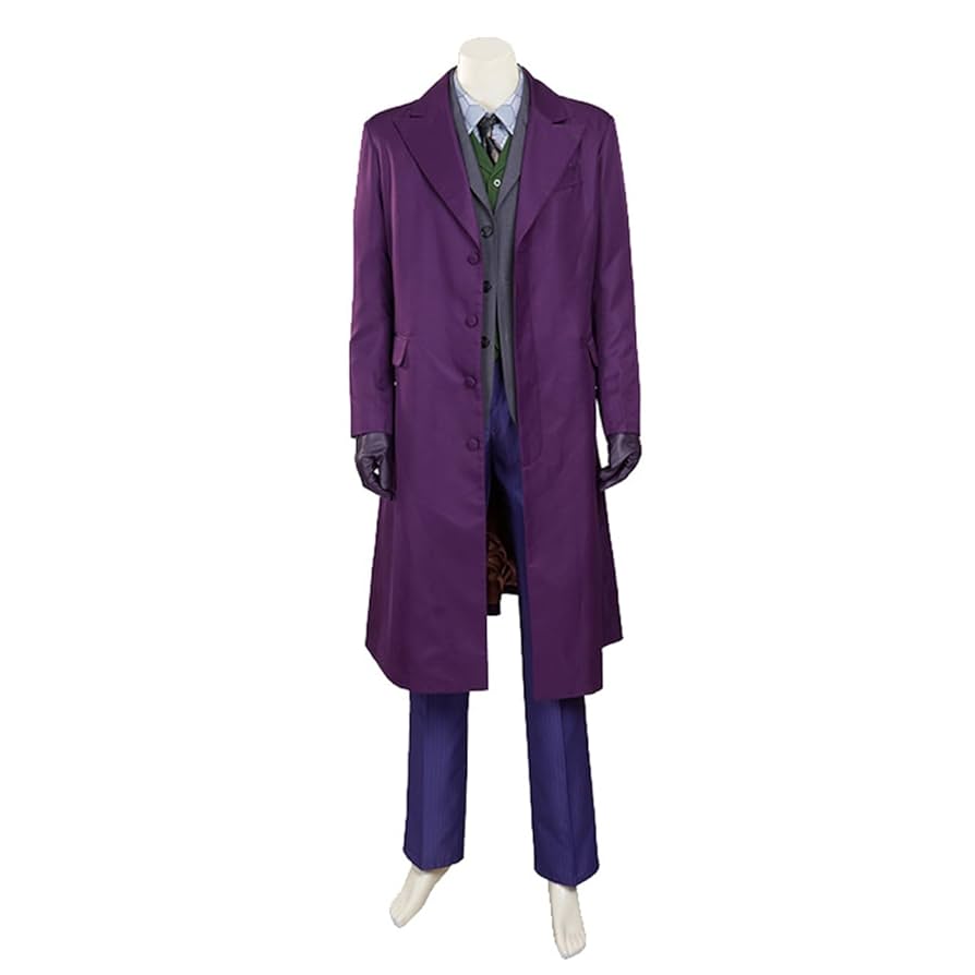 ジョーカー コスプレ衣装 紫 Amazon.co.jp: バットマン ダークナイト ジョーカー joker
