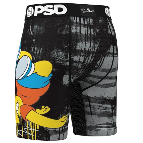 PSD Men's Simpsons Boxer Briefs - Breathable and Supportive Men's Underwear with Moisture-Wicking Fabric4