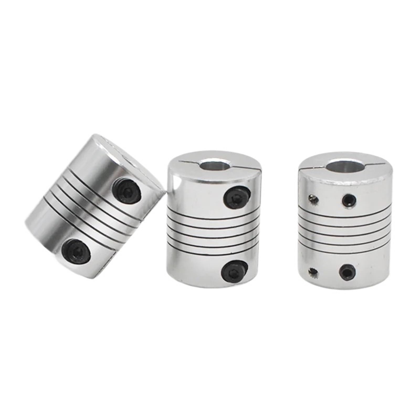 Giunto di serraggio rigido in alluminio 6mm/8mm/10mm/12mm/14mm/15mm/16mm Giunto for albero in alluminio Accoppiatore flessibile Connettore motore for stampante 3D Servo passo-passo(8mm-12mm)