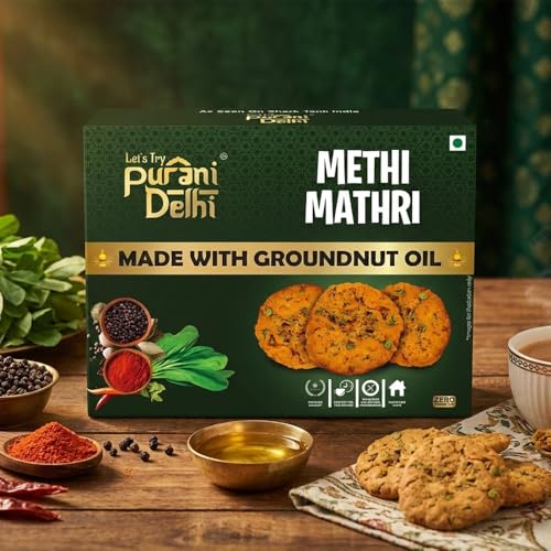 Image of Let's Try Methi Mathri, 214g