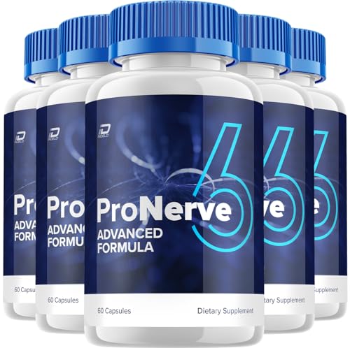 ProNerve 6 Capsules Advanced Nerve Formula Nerve Pro Pills (5 Pack - 300 Capsules)