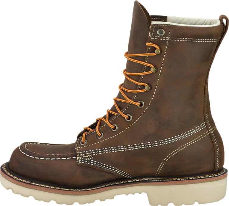 Silverado Men's 8" Moc Toe Work Boot (U.S.A. Made) 7782B2