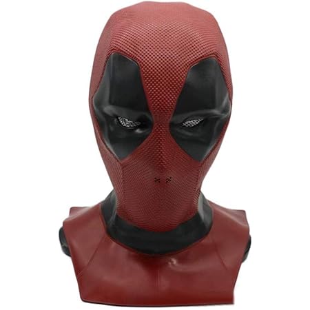 Amazon Co Jp デッドプールマスク映画dpコスプレコスチュームレプリカマスクヘッドコスプレハロウィンマスクコスチュームプロップ Red Onesize ホーム キッチン