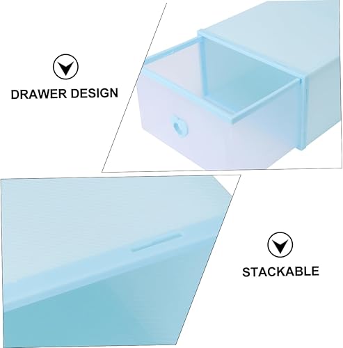 Miniatura 7 de Cabilock Caja de almacenamiento de zapatos Caja de almacenamiento de zapatos Caja de zapatos Contenedor transparente Cajones de almacenamiento