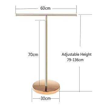 ヴィンテージ バッグスタンド 高さ調整可能 Vintage ディスプレイ バッグスタンドAタイプ Lサイズ｜BAG-A-L｜1台 | ハンガーのタヤ