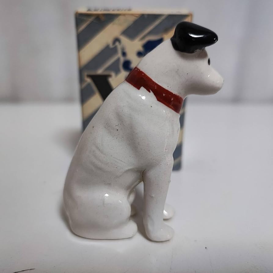 ビクター ニッパー犬 陶器製フィギュア 7体セット