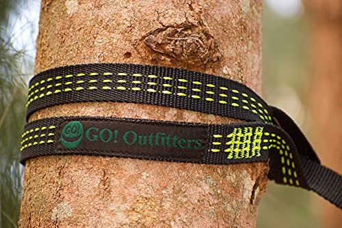 Go Outfitters Quick Link Hammock Tree Straps Set #TOP1