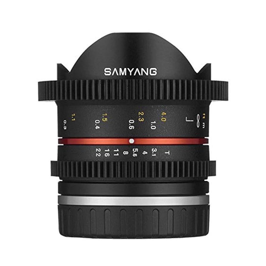 SAMYANG 14008T3.1SX 8 mm T3.1 Cine UMC Fish-Eye II Lens for