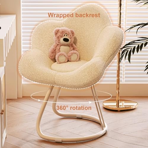 Chaise maquillage confortable grise contre le mal de dos pour dressing