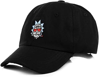 Cappellino Uomo con Visiera Rick E Morty Folli Kaki Amanti Ricamo Berretto da Baseball Cappello Nuovo papà Rick Americani Anime Anime Cotone cap Uomini Donne