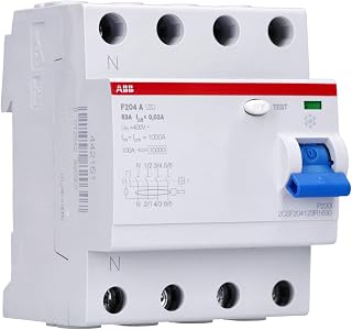 ABB F204 A-63/0.03-L FI-Schutzschalter - Typ A - 4-Polig - 63A - 30mA