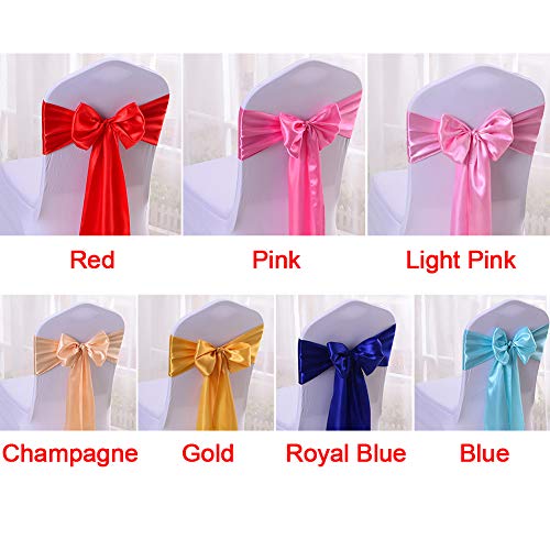 Fusciacca per sedia, 10 pezzi, riutilizzabile