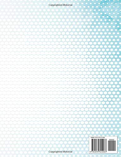 Personal Data Center: notebook diary journal organization tool 100 pages (50 sheets) lined ruled futuristic design matrice informatic web square blue ... new fresh sober classic cool gift innovation image 2