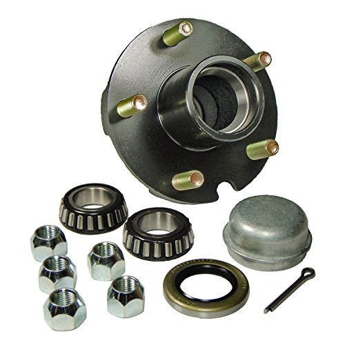 Rigid Hitch Trailer Hub Kit (BT-150-04-A) 5 Bolt on 4-1/2" Bolt Circle