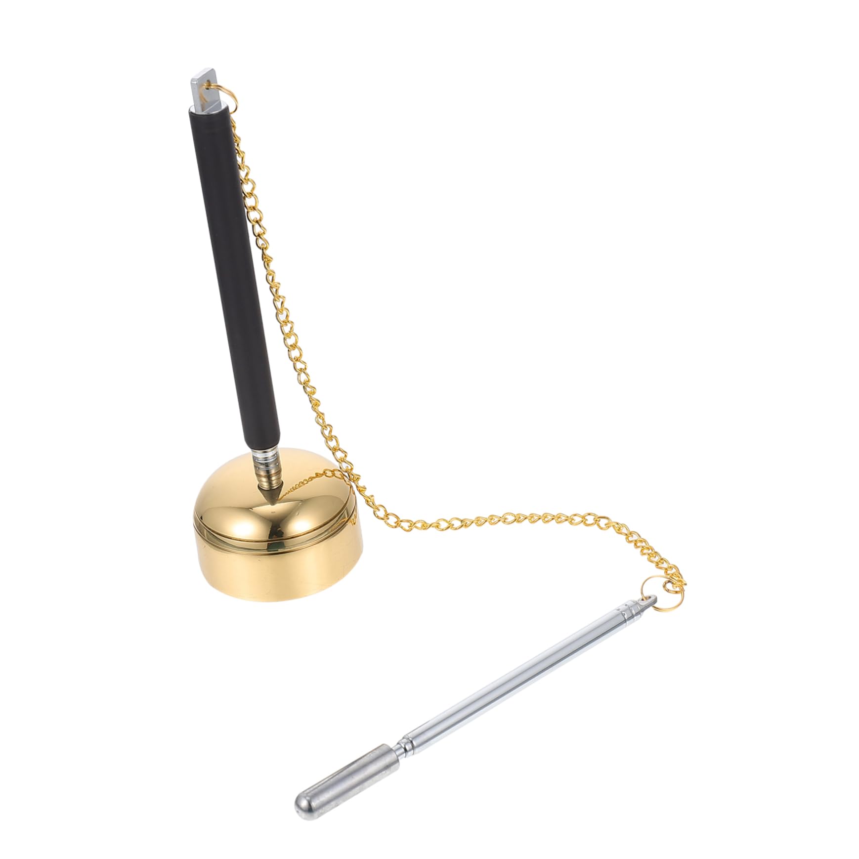 OFFSCH 1Pc Temple Chime Durable Dharma Ritual Utensil for Meditation and Spiritual Practice for Buddhist Activities and Temple Use