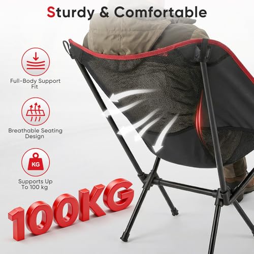 Petite chaise de pêche ultra légère pour éviter le mal de dos - 6