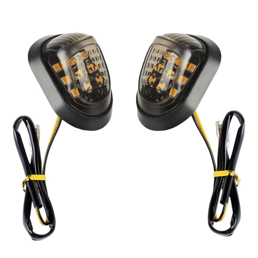 Luces de parada trasera de 12V para evitar golpes con intermitentes de moto de 10mm 7