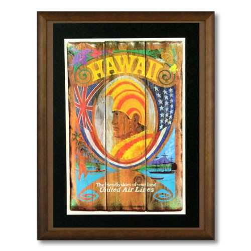 Amazon.co.jp: ハワイアンポスター ハワイアンシリーズ ＜HAWAII