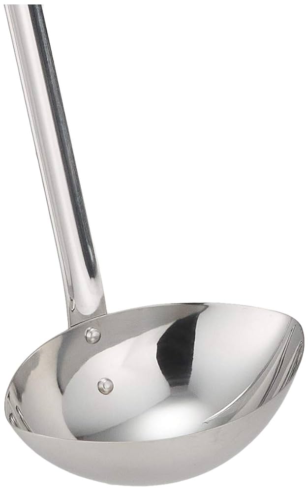 玉虎堂 マルタマ 18-8 W溶接 レードル 1000cc MA 18-8両口レードル