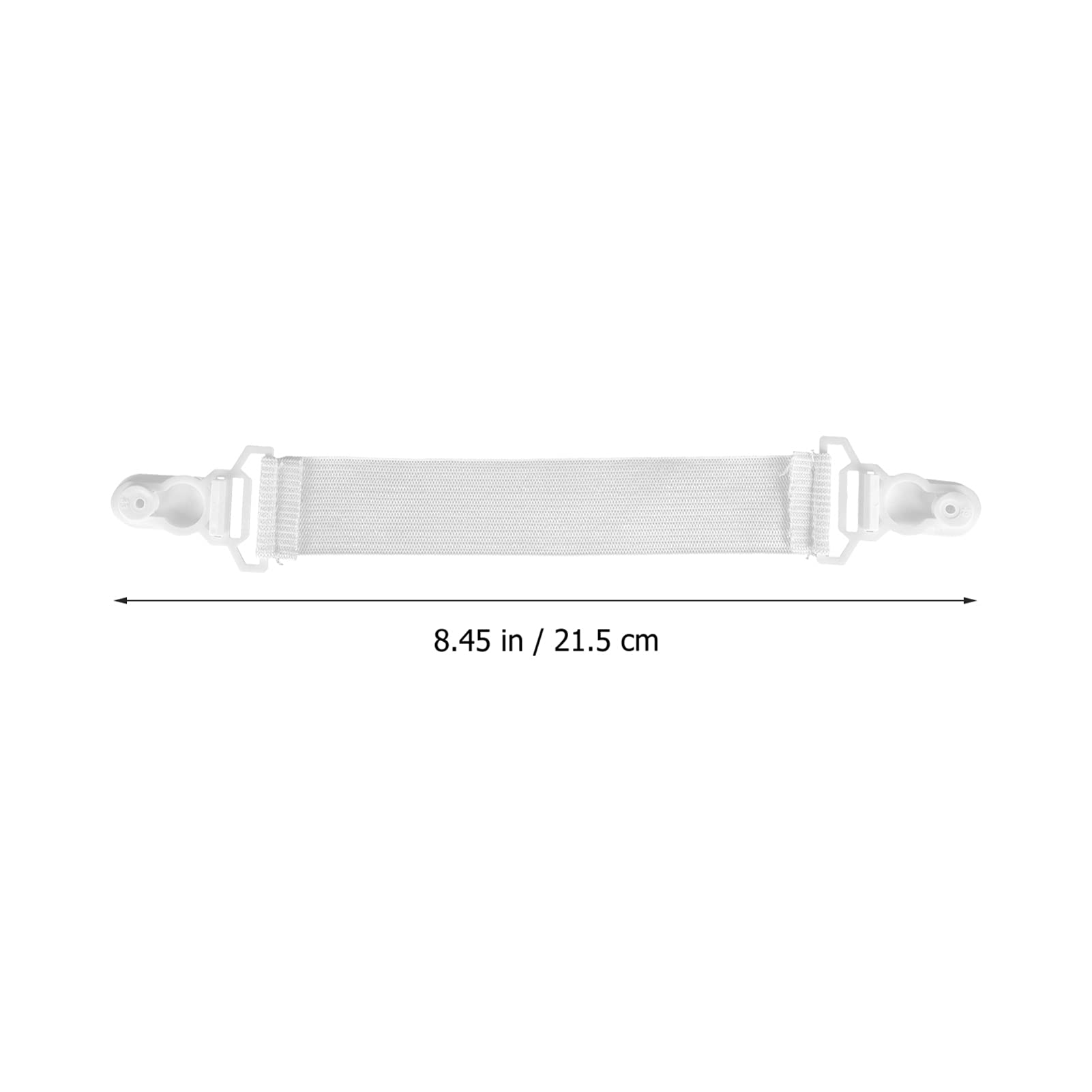 DOITOOL 16pcs Sheet Strap Sofa Camas Duvet Clips Duvet Holder Clips Mattress Holder Down Mattress Topper Full Sofa Mattress Quilt Clip Mattress Clip Sheet Rack Elastic Band White Plastic