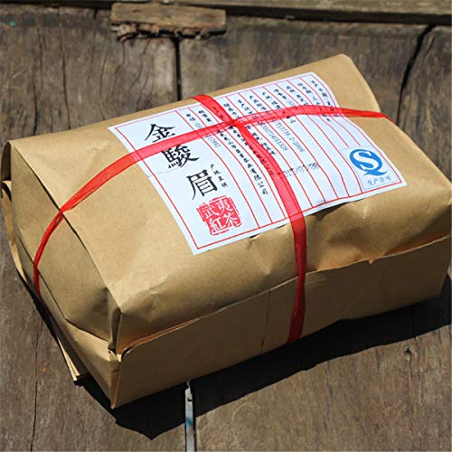 500g té negro orgánico chino Wuyi Jin Jun Mei ceja dorada té rojo cuidado de la salud nuevo té cocido comida verde venta… - Imagen 3