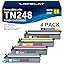 4 Toners TN248 XL Pour Brother – Noir, Cyan, Magenta, Jaune – Neuf
