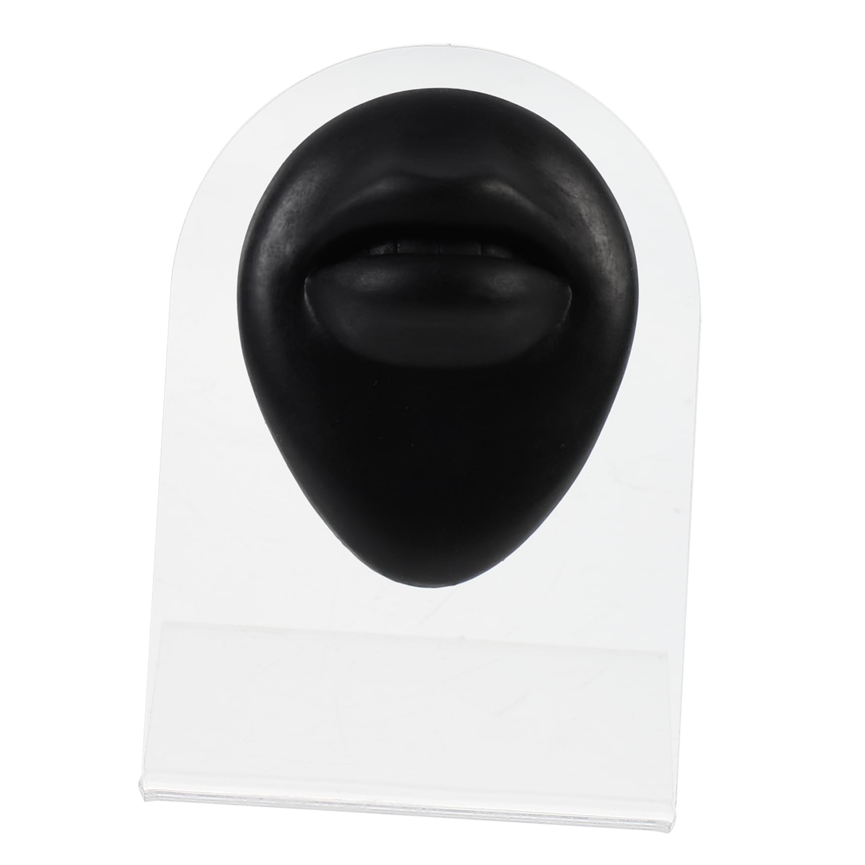 minkissy Piercing Practice Model School Training Tool Smooth Silicone Mouth Model Portable